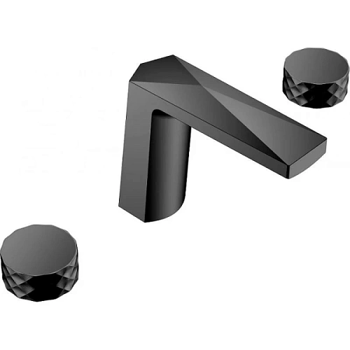 Смеситель для раковины Boheme Venturo черный  - фото 4