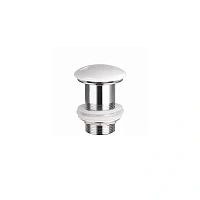 Донный клапан для раковины Ceramica Nova с керамической накладкой
