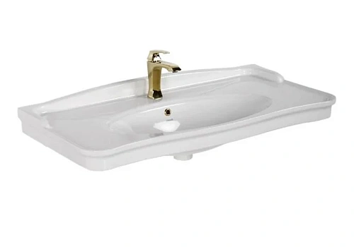 Раковина Creavit Antik 100 см белая - фото 1
