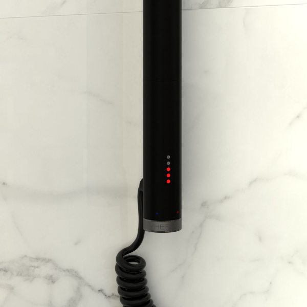 Полотенцесушитель электрический Сунержа Эпатаж 60х80 см черный матовый 31-0551-8060 (детальная фотография), черный