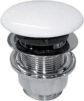 Донный клапан для раковины Kerasan Nolita белый глянцевый