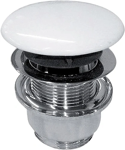 Донный клапан для раковины Kerasan Nolita белый глянцевый - фото 1