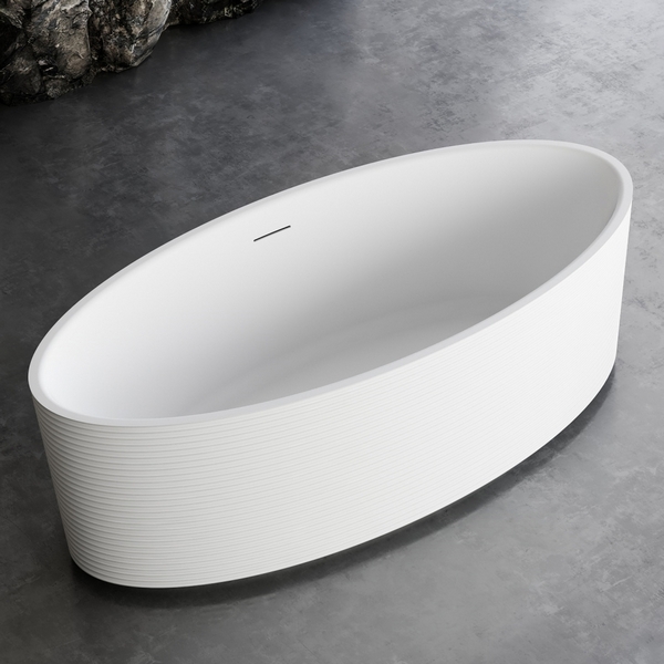 Ванна акриловая Abber 180x85 см отдельностоящая AB9441-1.8 (детальная фотография), акриловые