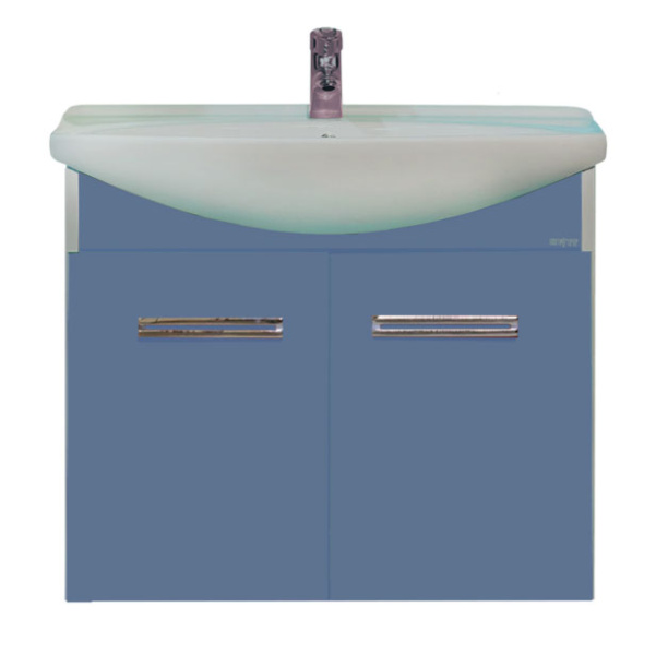 Тумба для раковины, цвет  синий, Misty Джулия Л-Джу01065-1110ПО (детальная фотография)