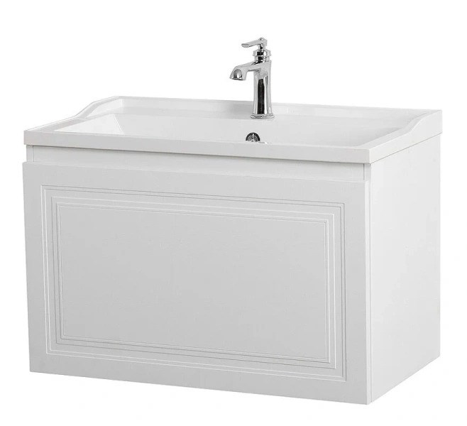 Тумба под раковину подвесная Cezares Giubileo 80 см ясень брашированный GIUBILEO-N-80-1C-SO-FS-P (детальная фотография), современная, hi-tech