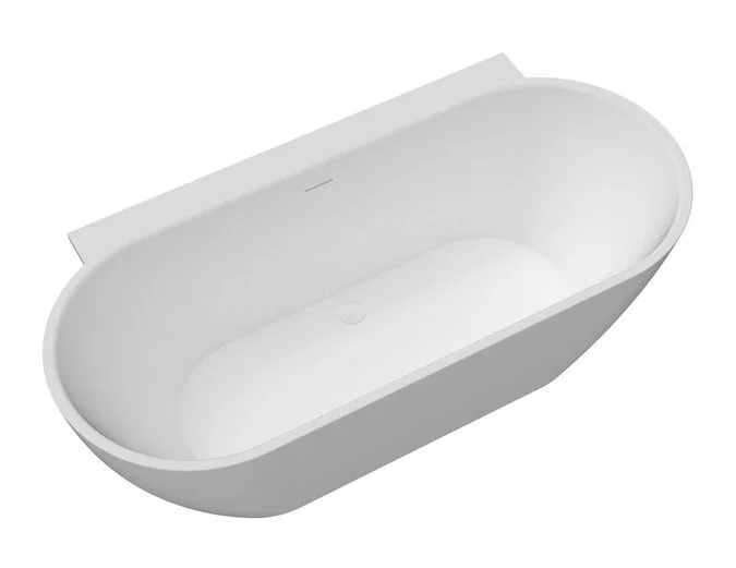 Ванна акриловая Corpa Nera Salieri CN130119, 170 х 80 см, белый матовый (детальная фотография), современныe, hi-tech