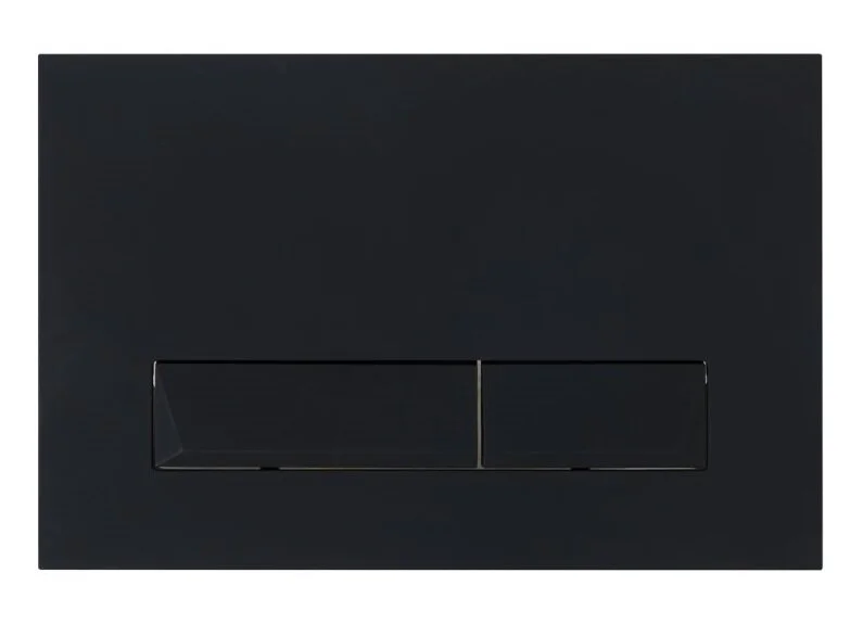 Клавиша смыва BelBagno Marmi черная матовая BB012-MR-NERO.M (детальная фотография)