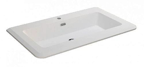 Раковина мебельная Cezares 95 см из искусственного мрамора - фото 5