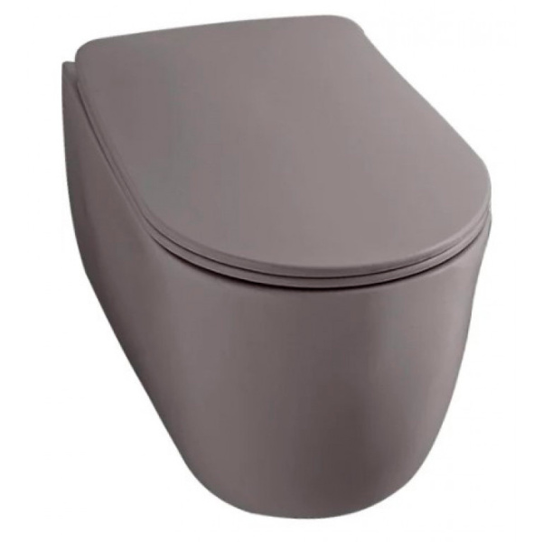 Унитаз подвесной Kerasan Nolita ferro matt 531489 (детальная фотография)