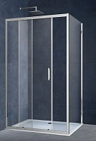 Душевой уголок Vincea Alpha 130х80 см стекло текстурное