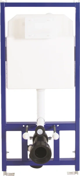 Унитаз с инсталляцией BERGES Ego кнопка черная 043232 (детальная фотография), нет в наличии index_3