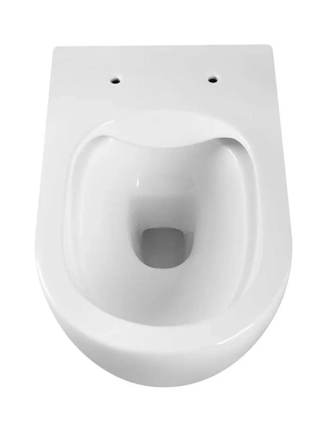 Унитаз подвесной Vincea Evo белый VT1-34 (детальная фотография), круглой формы