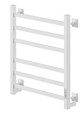 Полотенцесушитель электрический Ника Step 60х40 см белый матовый