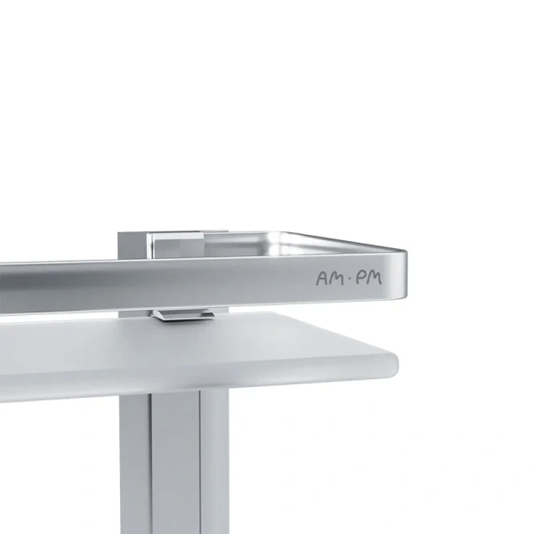 Полочка для ванной Am.Pm Sense L двухуровневая A7455200 (детальная фотография), матовый хром