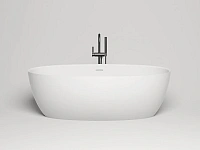 Ванна из искусственного камня Salini Alda Nuova 170x80 см белая глянцевая