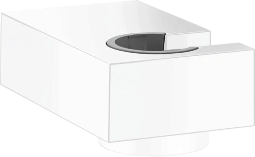 Держатель ручного душа Hansgrohe Porter E матовый белый - фото 2