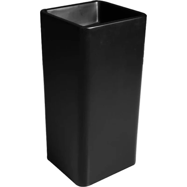 Раковина напольная SantiLine 41 см черная матовая SL-4013MB (детальная фотография)