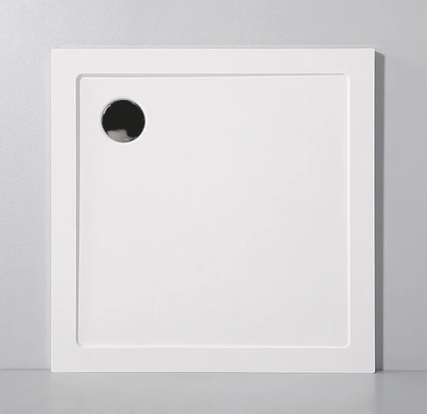 Душевой поддон Cezares Tray 80х80 см из SMC материала TRAY-SMC-A-80-550-150-W (детальная фотография)