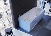 Ванна акриловая Акватек Европа 180x80 см с фронтальным экраном