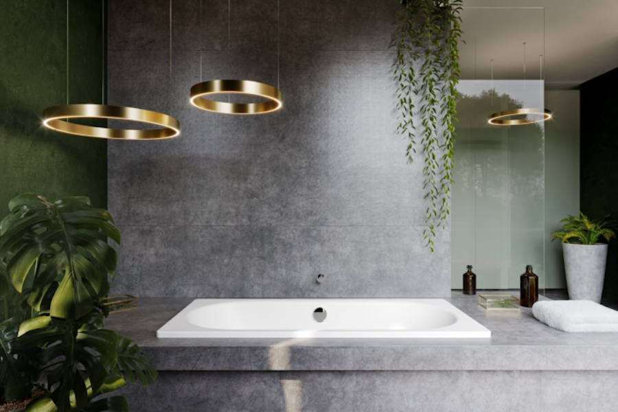 Ванна стальная Kaldewei Classic Duo mod. 114 190x90 см с покрытием Easy-Clean и полный Anti-SlIp 291534013001 (детальная фотография), стальные