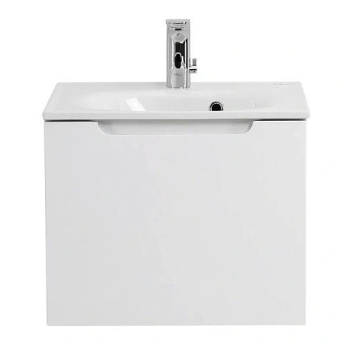 Тумба под раковину подвесная BelBagno Etna 50 см bianco lucido - фото 5