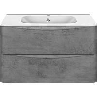 Тумба под раковину подвесная Vincea Paola 79 см Beton