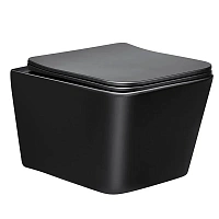 Унитаз подвесной Vincea Q-Line черный матовый