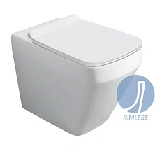 Унитаз напольный Simas Baden Baden BB01bi безободковый