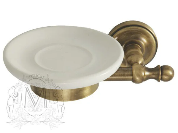 Держатель настенный Migliore Mirella тосканская бронза 29850 (детальная фотография), настенные