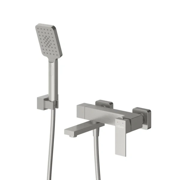 Смеситель для ванны Cezares Slider сатин SLIDER-VD-IN (детальная фотография)