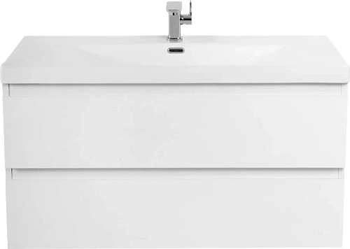Тумба под раковину подвесная Cezares Molveno 80 см Bianco Ghiaccio - фото 1