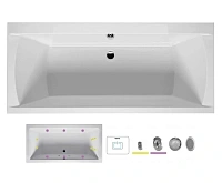 Ванна гидромассажная Riho Julia 160 x 70 см, FLOW