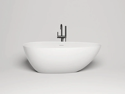 Ванна из искусственного камня Salini Paola Bassa 172x82 см белая глянцевая - фото 1