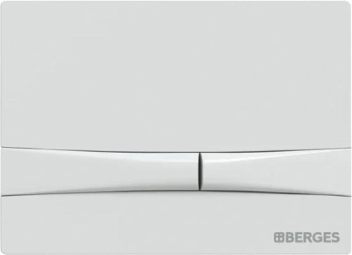 Клавиша смыва BERGES Novum F1 белая - фото 2