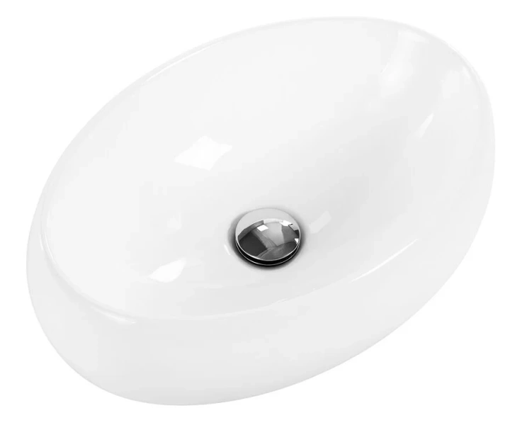 Раковина BelBagno 50 см накладная BB1085 (детальная фотография), белые