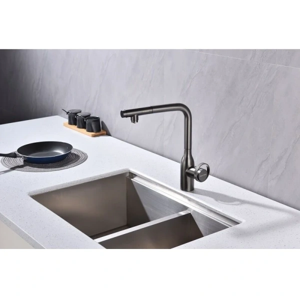 Смеситель для кухни Paulmark Urban беретта Ur213104-B (детальная фотография), другие