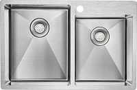 Мойка для кухни Paulmark Berman 78 см нержавеющая сталь