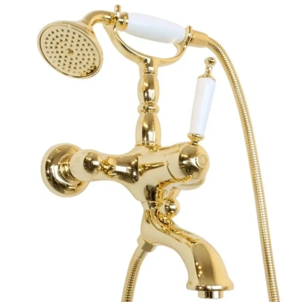 Смеситель для ванны Migliore Oxford золото 19164 (детальная фотография), золото, комбинированные
