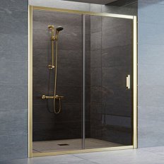 Душевая дверь стекло бронза Vegas-glass ZP 160 05