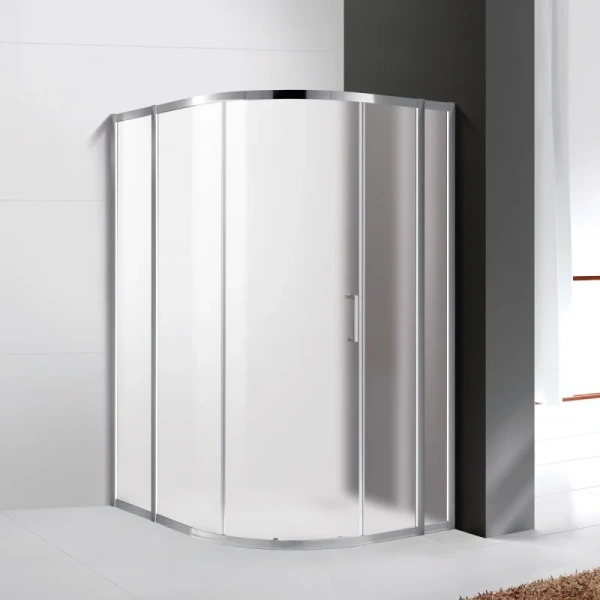 Душевой уголок Cezares Molveno 120х110 см рифленое стекло MOLVENO-RH-11-120/110-P-Cr (детальная фотография)