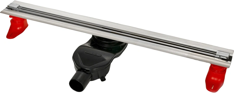 Душевой лоток BERGES Super Slim 152 60 см выпуск горизонтальный (детальная фотография)