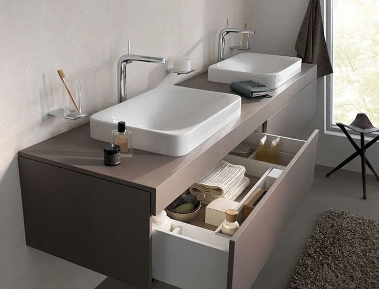 Смеситель для раковины Keuco Edition 400 51502 010102 (детальная фотография), современные, hi-tech