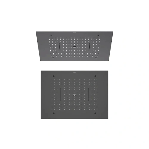 Верхний душ Акватек черный матовый - фото 1