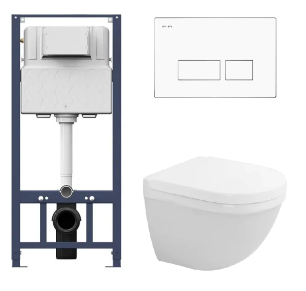 Унитаз подвесной Duravit Starck 3 белый 2227090000 (детальная фотография)