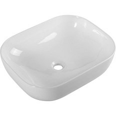 Раковина BelBagno 50 см накладная белая глянцевая