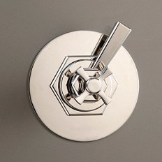 Смеситель для душа термостатический, никель, Devon&Devon Jubilee