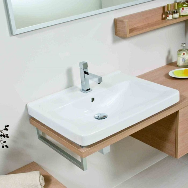 Раковина c отверстием для смесителя Jika Cubito 8104240001041 (детальная фотография), нет в наличии