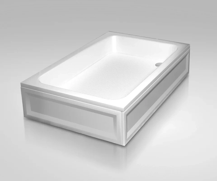 Душевой поддон RGW Acryl B/CL-S-A 100х90 см акриловый 16180290-51-A (детальная фотография), средние от 15 до 30 см