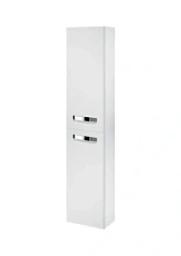 Шкаф-пенал подвесной Roca The Gap 35 см белый матовый левый