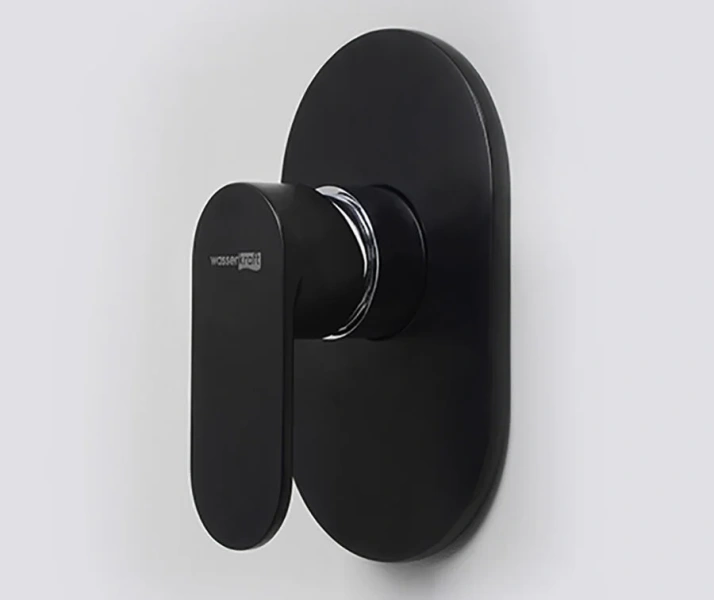 Гигиенический душ со смесителем WasserKRAFT Elbe черный A117451 (детальная фотография), полный комплект со смесителем